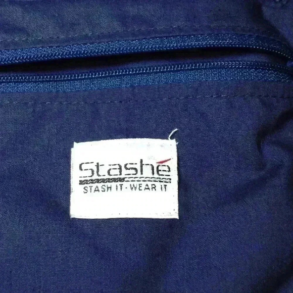 VINTAGE Stashe' quilted Shoulder Bag/Makeup bag. Eclectic Grandma, Southern Bell - Picture 3 of 5